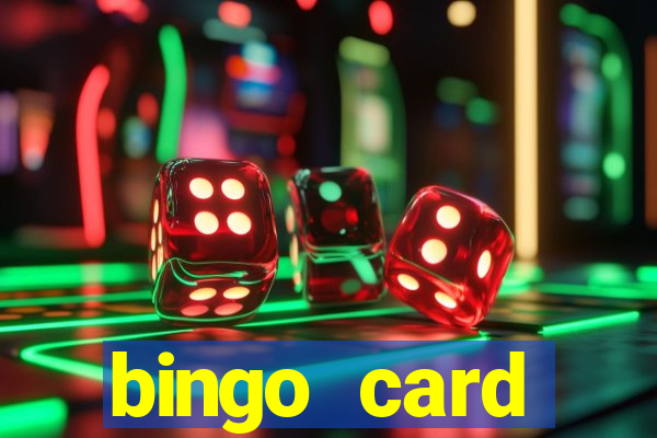 bingo card generator with pictures